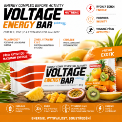 Voltage Energy Bar 65g exotic