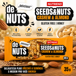 Nutrend Denuts Seeds & Nuts kešu & mandle 35g