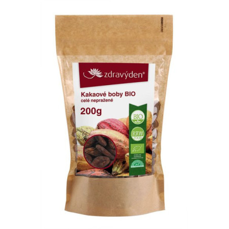 Kakaobohnen BIO ganz ungeröstet 200g