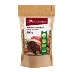 Kakaové bôby BIO drvené nepražené 200g