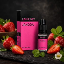 E-liquid Emporio - Jahoda 10ml - bez nikotinu