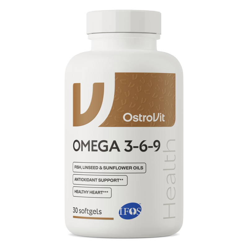 OstroVit Omega 3-6-9 30 kapslí