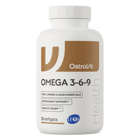 OstroVit Omega 3-6-9 30 kapslí