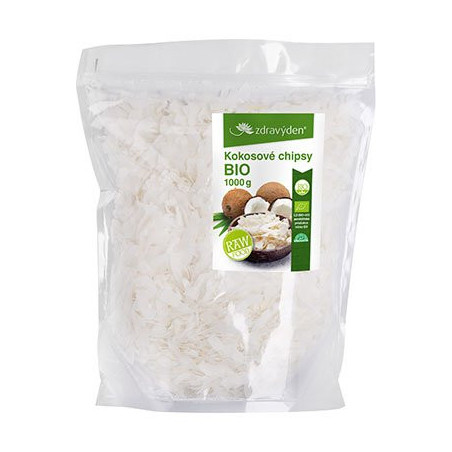 Zdravý den Organiczne Chipsy Kokosowe 1000g