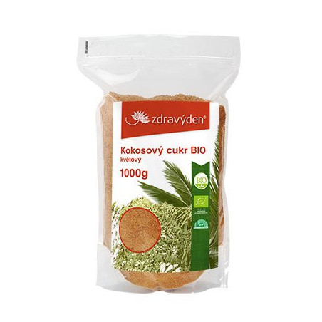 Kokosový cukor BIO kvet 1000g