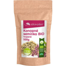 Zdravý deň Organické konopné semienko 500g