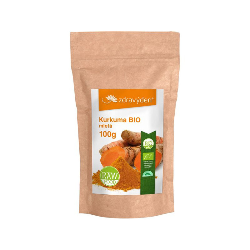 Zdravý den Turmeric BIO ground 100g