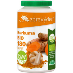 Kurkuma BIO 180 kapsúl