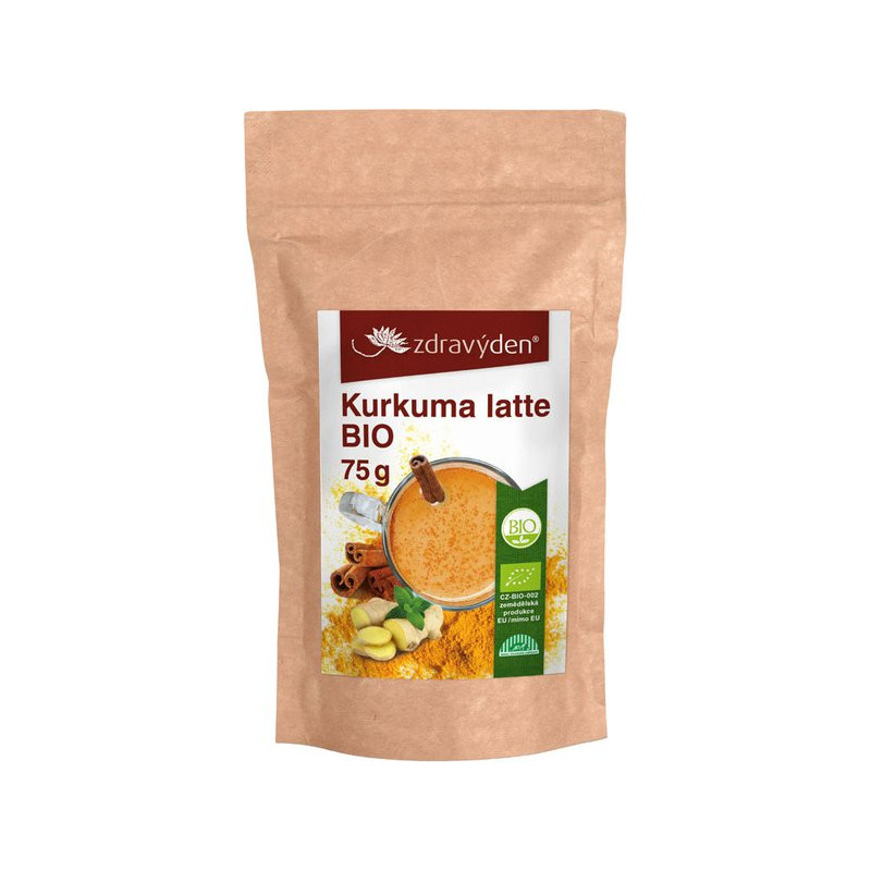 Zdrowy dzień Latte z kurkumą BIO 75g