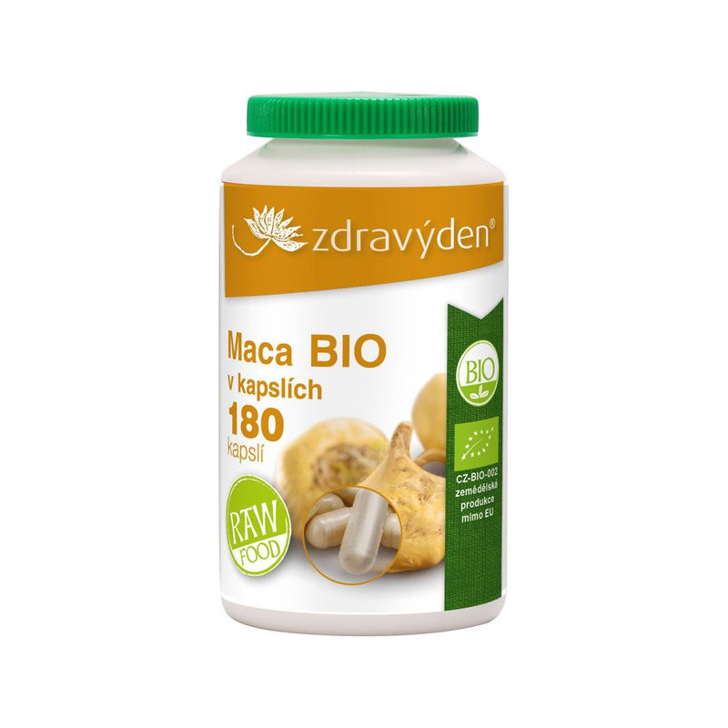 Maca BIO 180 kapsúl