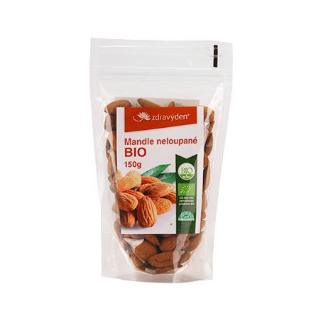 Ungeschälte Mandeln BIO 150g