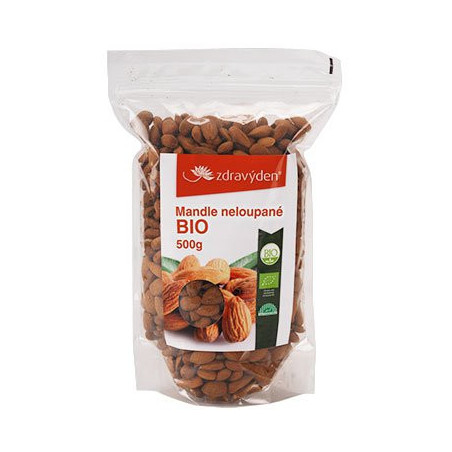 Nelúpané mandle BIO 500g