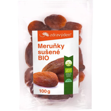 Zdravý den Meruňky sušené BIO 100g