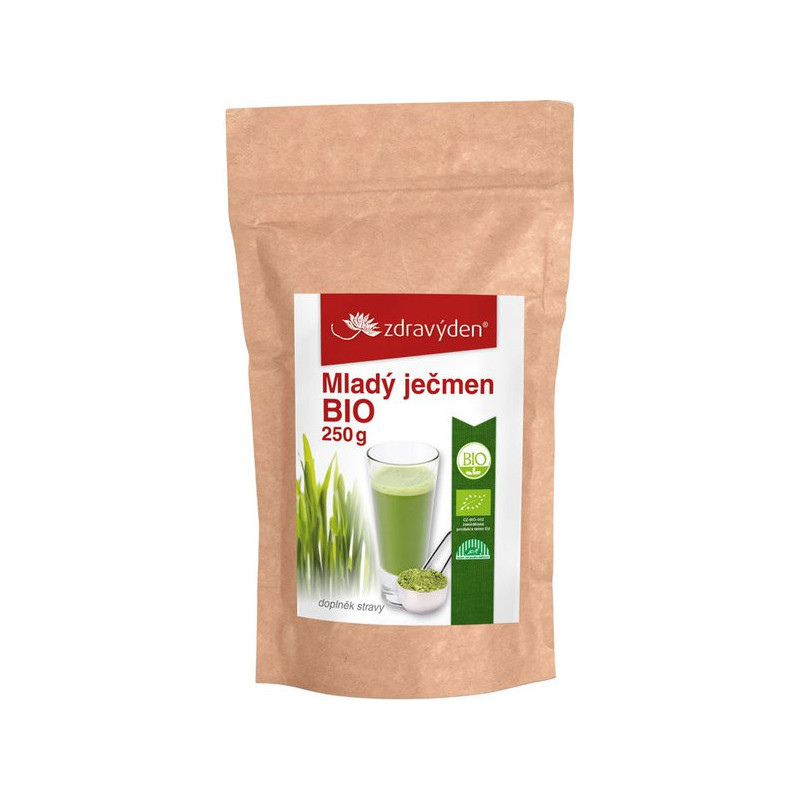 Mladý jačmeň BIO 250g