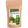 Moringa BIO, RAW ist beliebt bei Menschen mit erhöhtem Nährstoffbedarf wie Sportlern, Senioren und Menschen, die Stress ausgesetzt sind. Nahrungsergänzungsmittel.