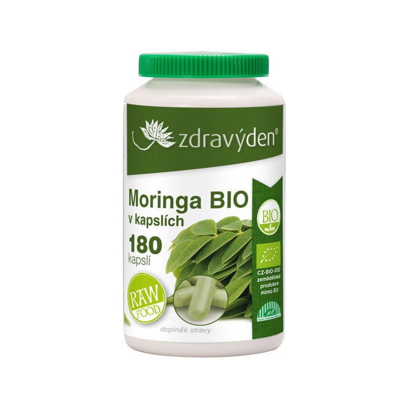 Moringa BIO 180 kapsúl