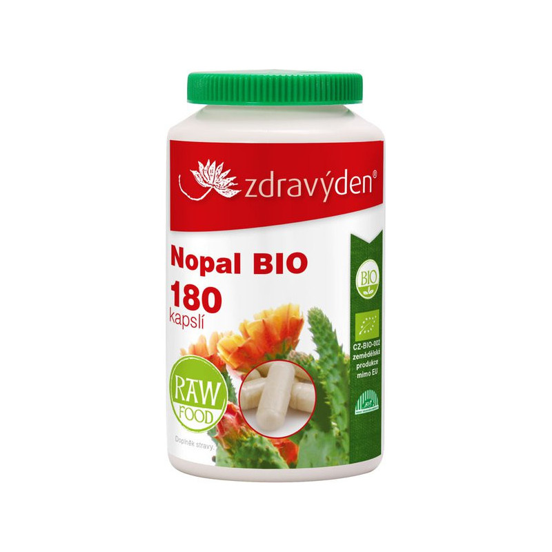 Healthy Day Nopal 180 capsules