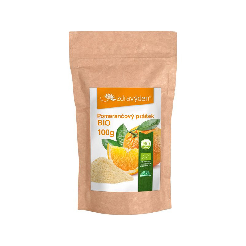Zdravý den Orangenpulver BIO 100g