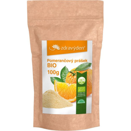 Zdravý den Orangenpulver BIO 100g