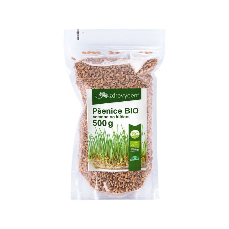 Healthy day Organic wheat - seeds for germination 500g