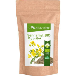 Senna listová BIO prášok 30g