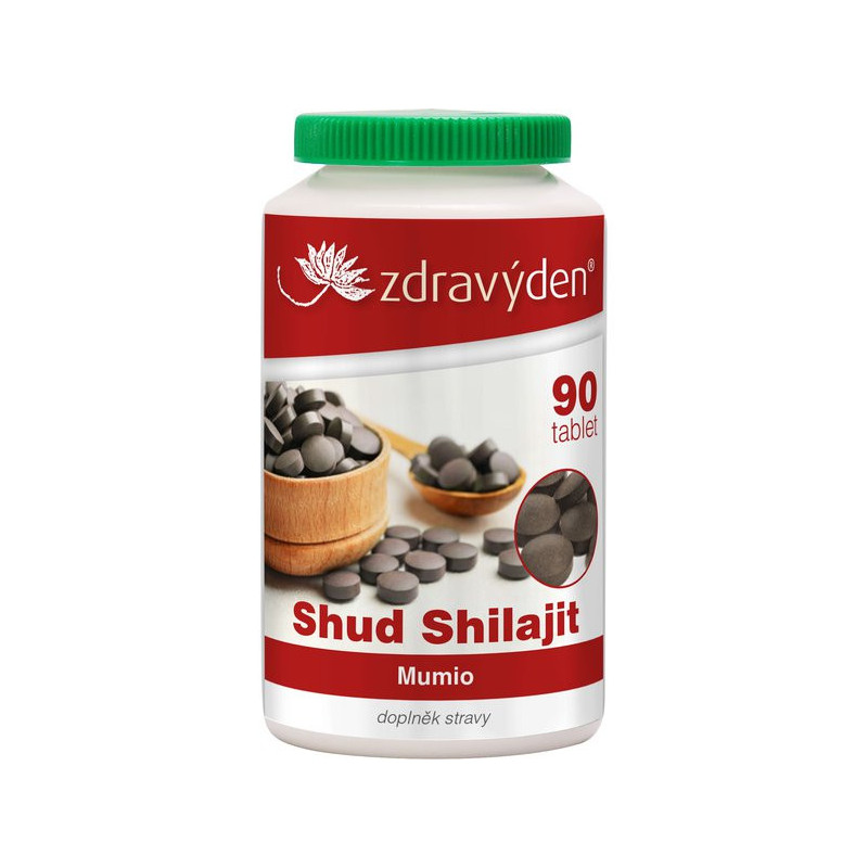 Shud Shilajit, mumio 90 Tabletten, 37,8g
