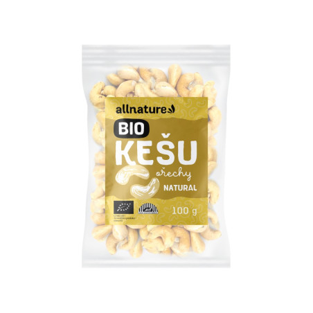 Allnature Kešu jadrá BIO 100g