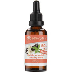 Süßstofftropfen 50ml, Vanille
