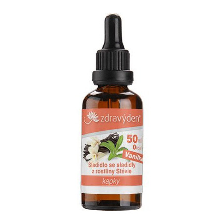 Süßstofftropfen 50ml, Vanille