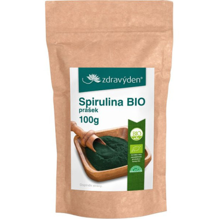 Zdravý den Spirulina BIO prášok 100g