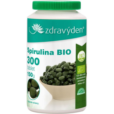 Zdravý den Spirulina BIO 300 tabliet