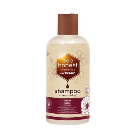 Organiczny szampon różany Bee Honest (normalny i suchy), 250 ml