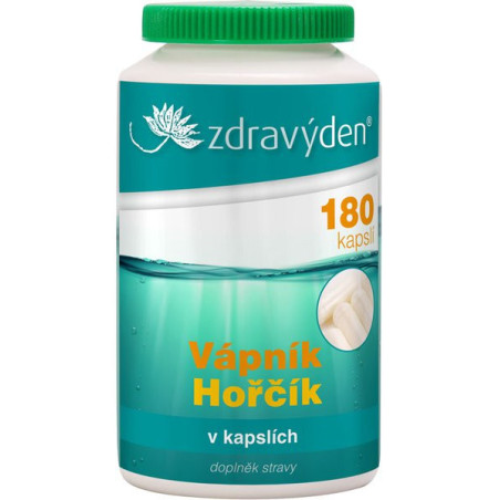 Vápnik a horčík 180 kapsúl