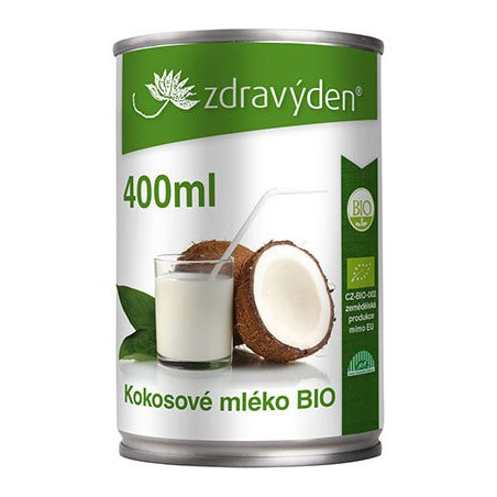 Zdravýden Bio Kokosové mléko 400 ml