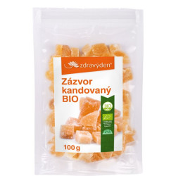 Zdravý den Ingwer kandiert BIO 100g
