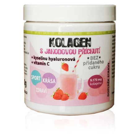 Kolagén s jahodovou príchuťou 140g