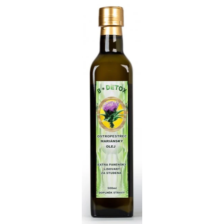 Extra panenský olej z Ostropestřce mariánského 500ml