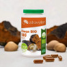 BIO a RAW chaga v kapslích je vhodná pro okamžité použití bez nutnosti přípravy v kanceláři, autě, doma nebo na cestách. Chaga je houba rostoucí převážně na kmenech bříz v chladnějších oblastech Evropy, v sibiřské tajze nebo v Asii. Doplněk stravy.
