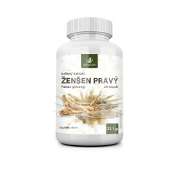 Allnature Ženšen bylinný extrakt 60 kapsúl