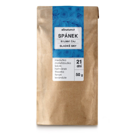 Allnature bylinný čaj na spanie 50g