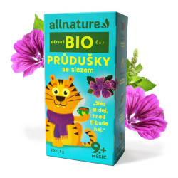 Allnature BIO Detský čaj so slezom 20x1,5g