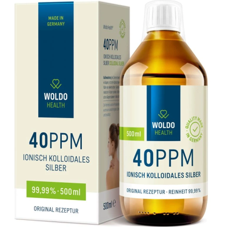 Kolloidales Silber 40 ppm 500ml