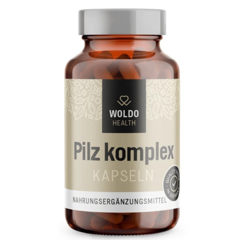WoldoHealth Vital Mushroom Complex 120 Capsules