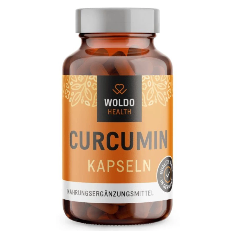 WoldoHealth Kurkumina z piperyną 120 kapsułek