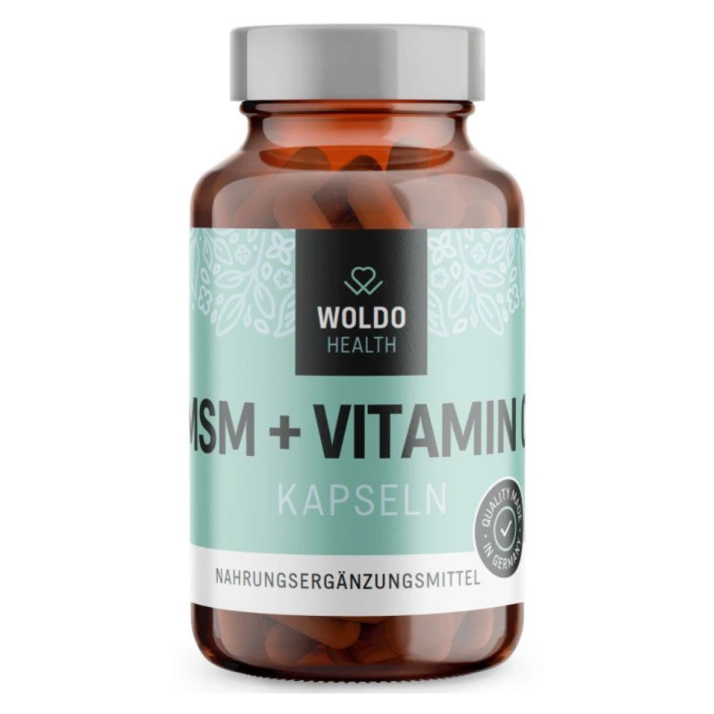 MSM s Vitamínem C 180 kapslí