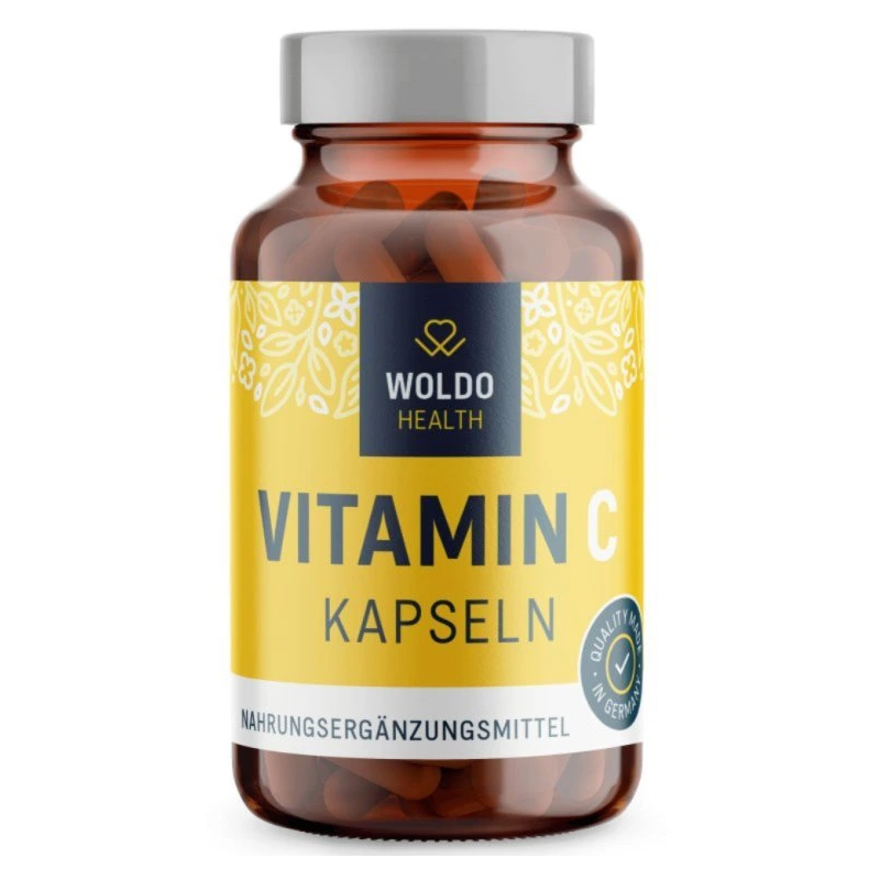 WoldoHealth Vitamín C 120 kapslí