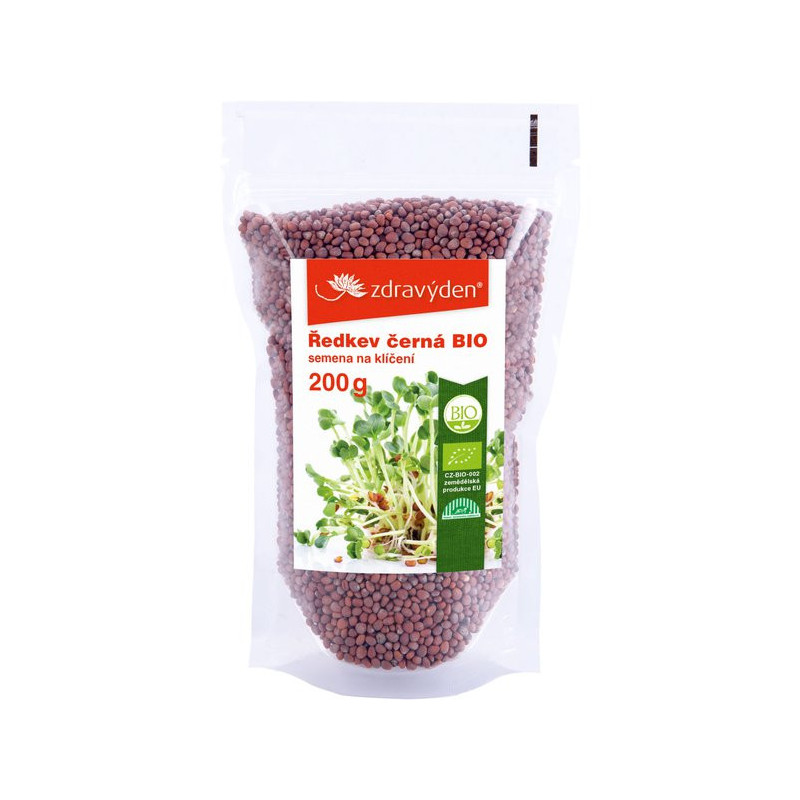 Bio Schwarzer Rettich - Samen zum Keimen 200g