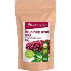 Bio gefriergetrocknete Cranberries 20g