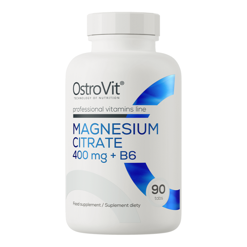 Magnesiumcitrat 400mg + B6 90 Tabletten