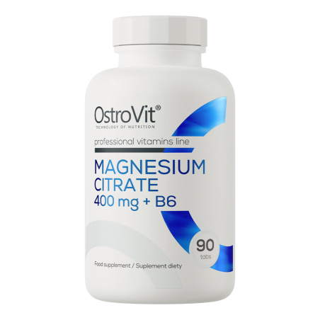 Magnesiumcitrat 400mg + B6 90 Tabletten